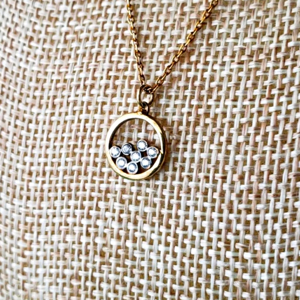 Blee Inara 925 Silver Gold Plated Swarovski